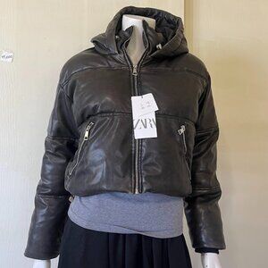 NEW Zara Puffer Jacket XS